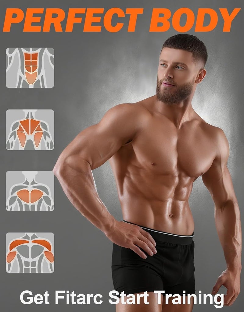 Fitarc مجموعة ملحقات آلة الكابل للتمارين الرياضية في المنزل والصالة الرياضية، ملحقات سحب اللات مع مقابض غير قابلة للانزلاق، أسود - Image 5